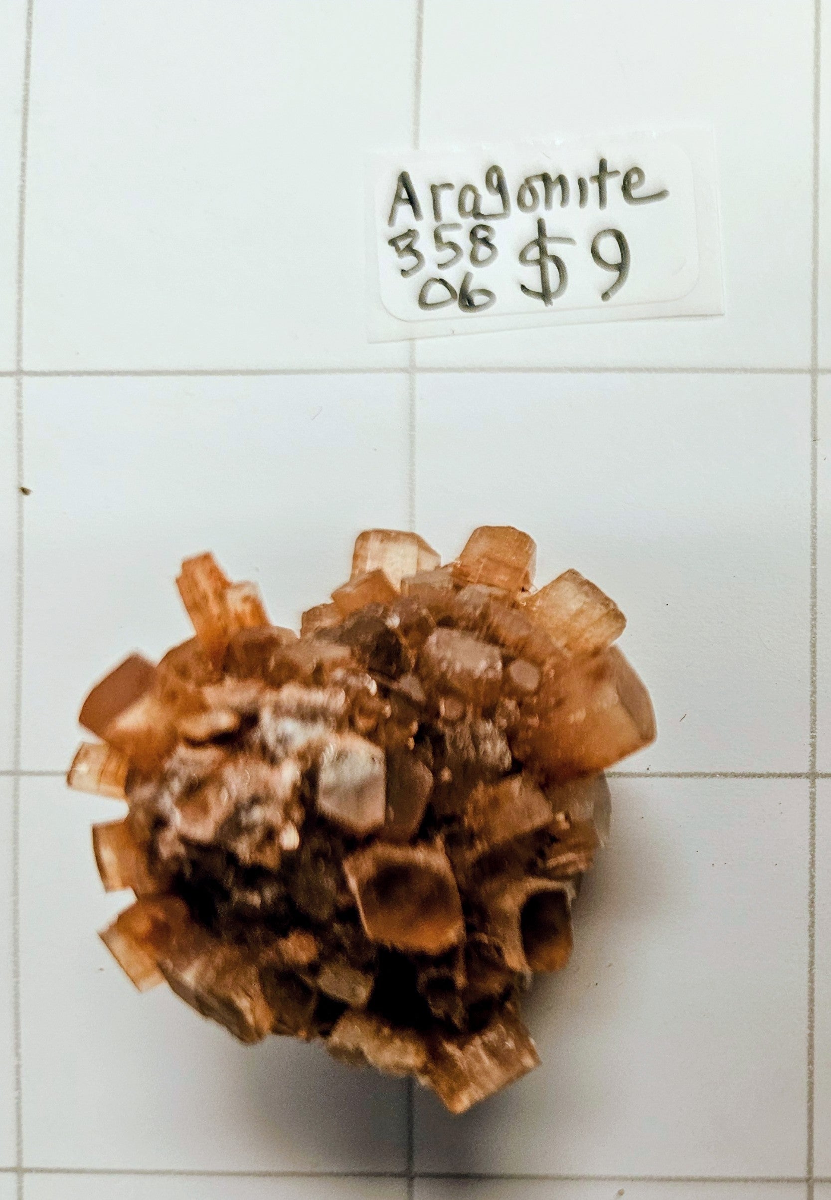 Aragonite Crystal Cluster
