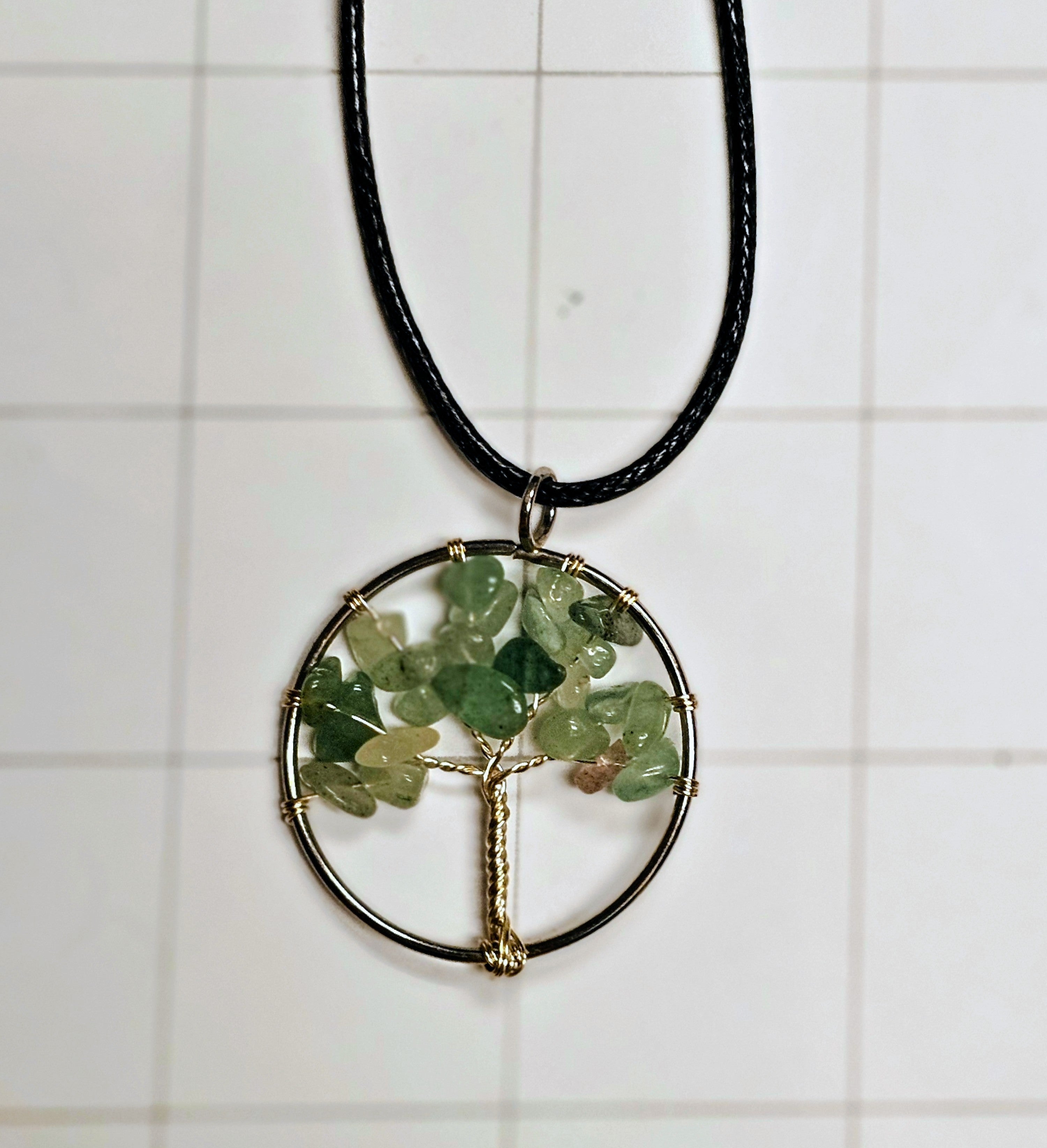 Aventurine Tree of Life Necklace