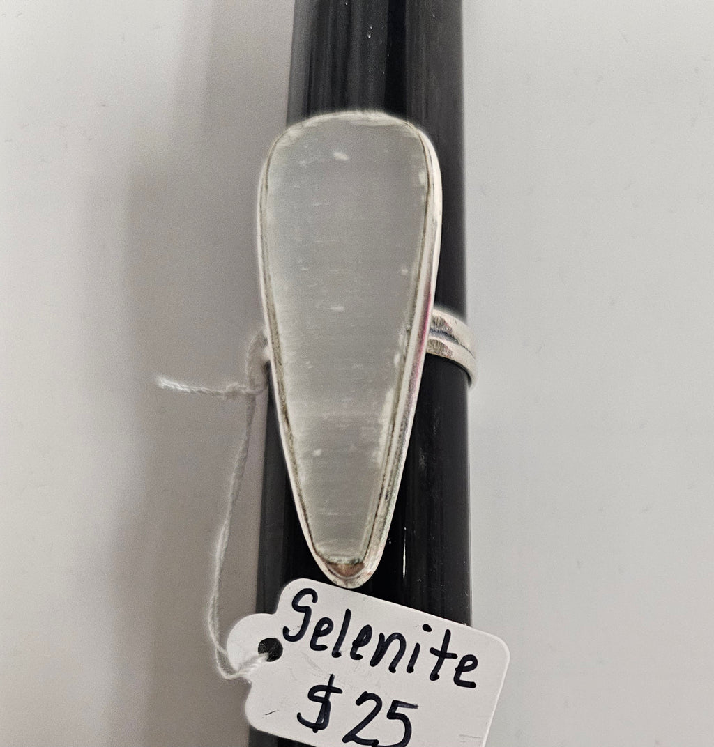 Selenite Ring