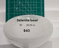 Selenite Bowl