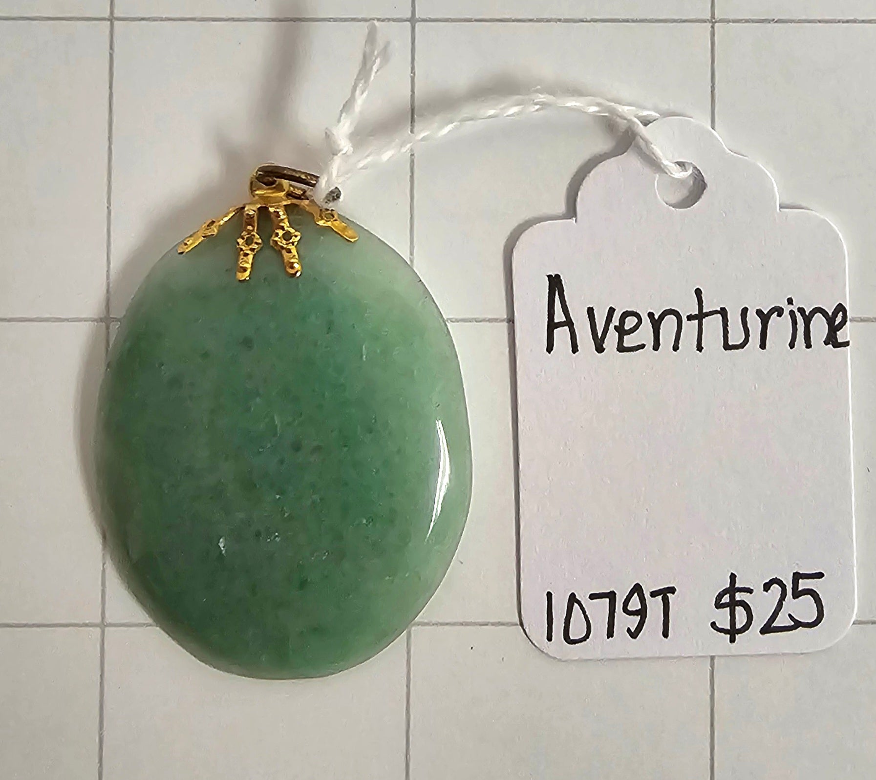 Aventurine pendant