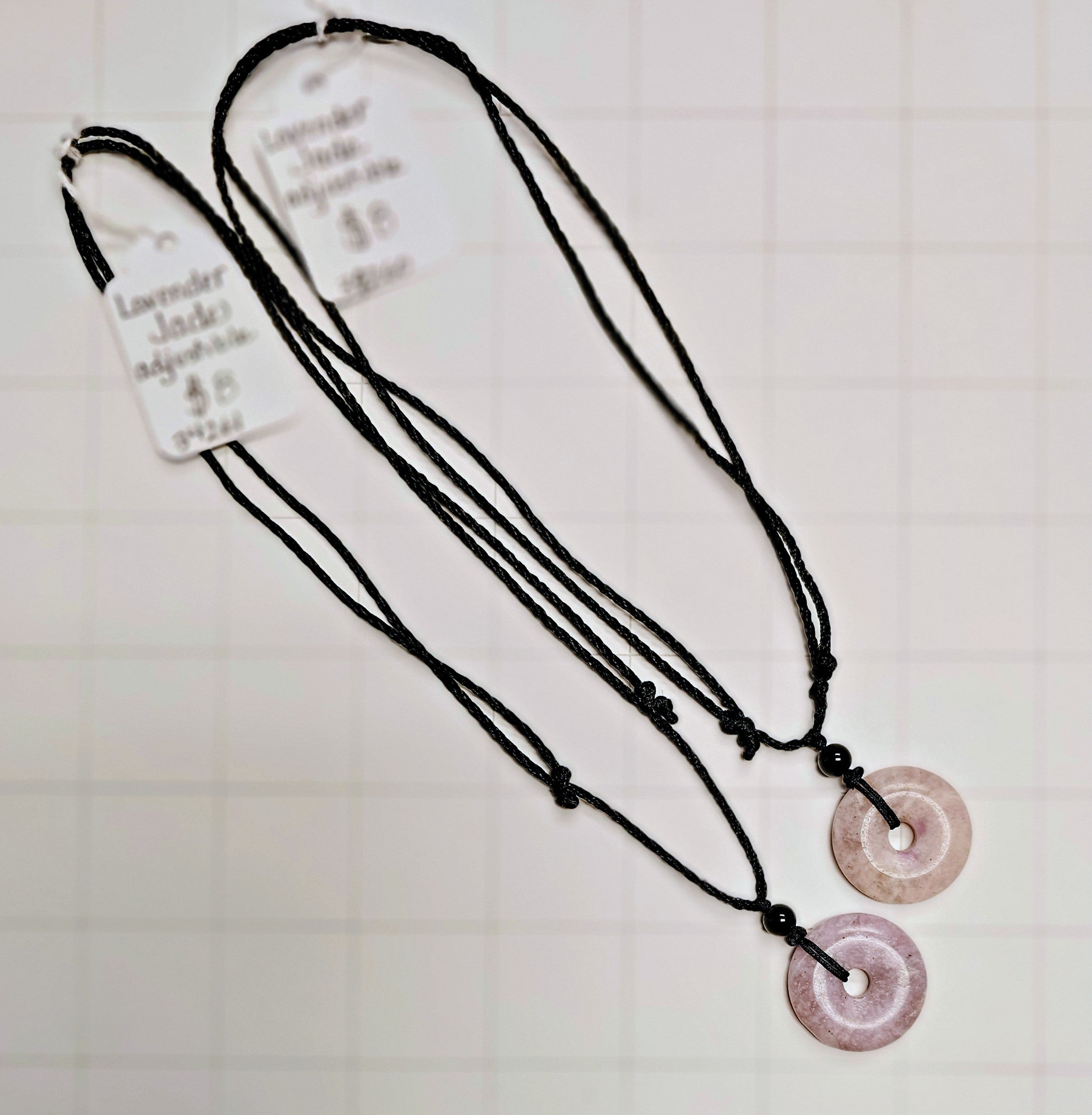 Lavender Jade Necklace