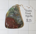 Texas Moss Agate Pendant