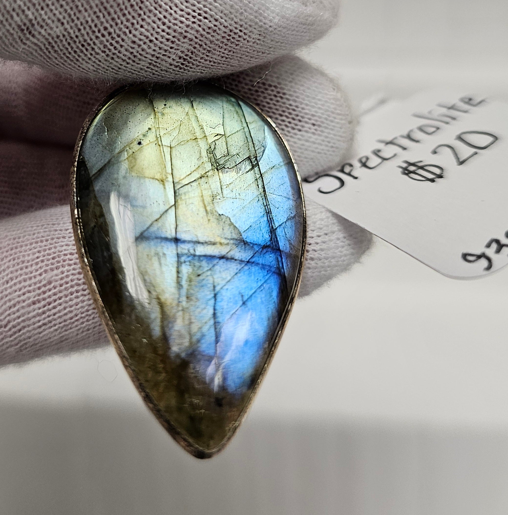 Spectrolite (Labradorite) pendant