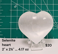 Selenite Heart #4