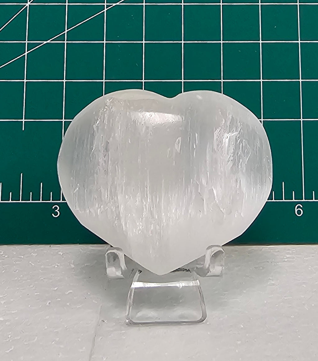 Selenite Heart #2