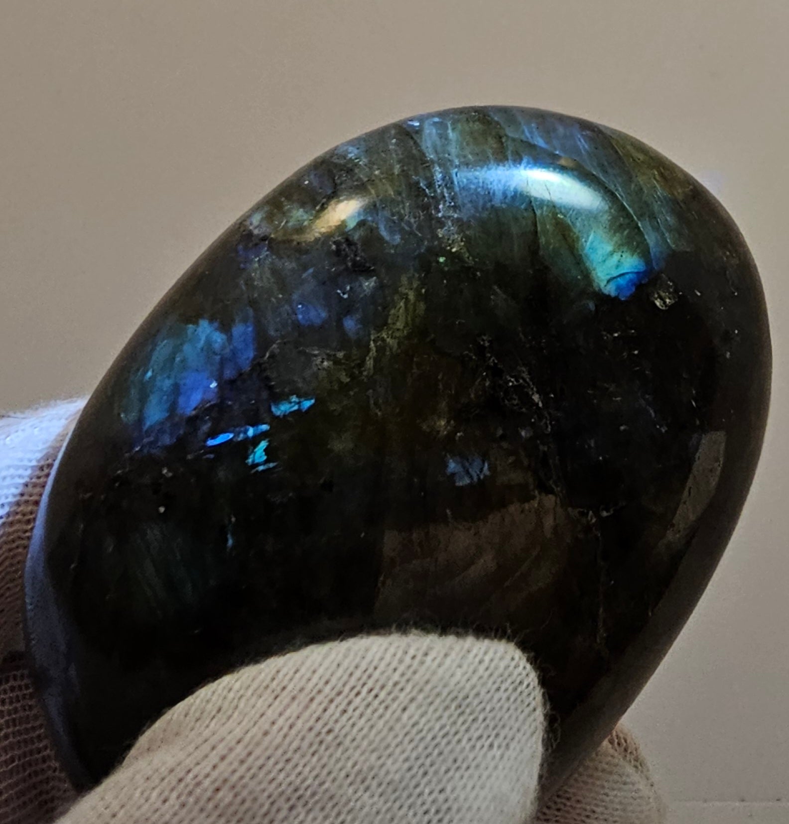 Labradorite Palm Stone