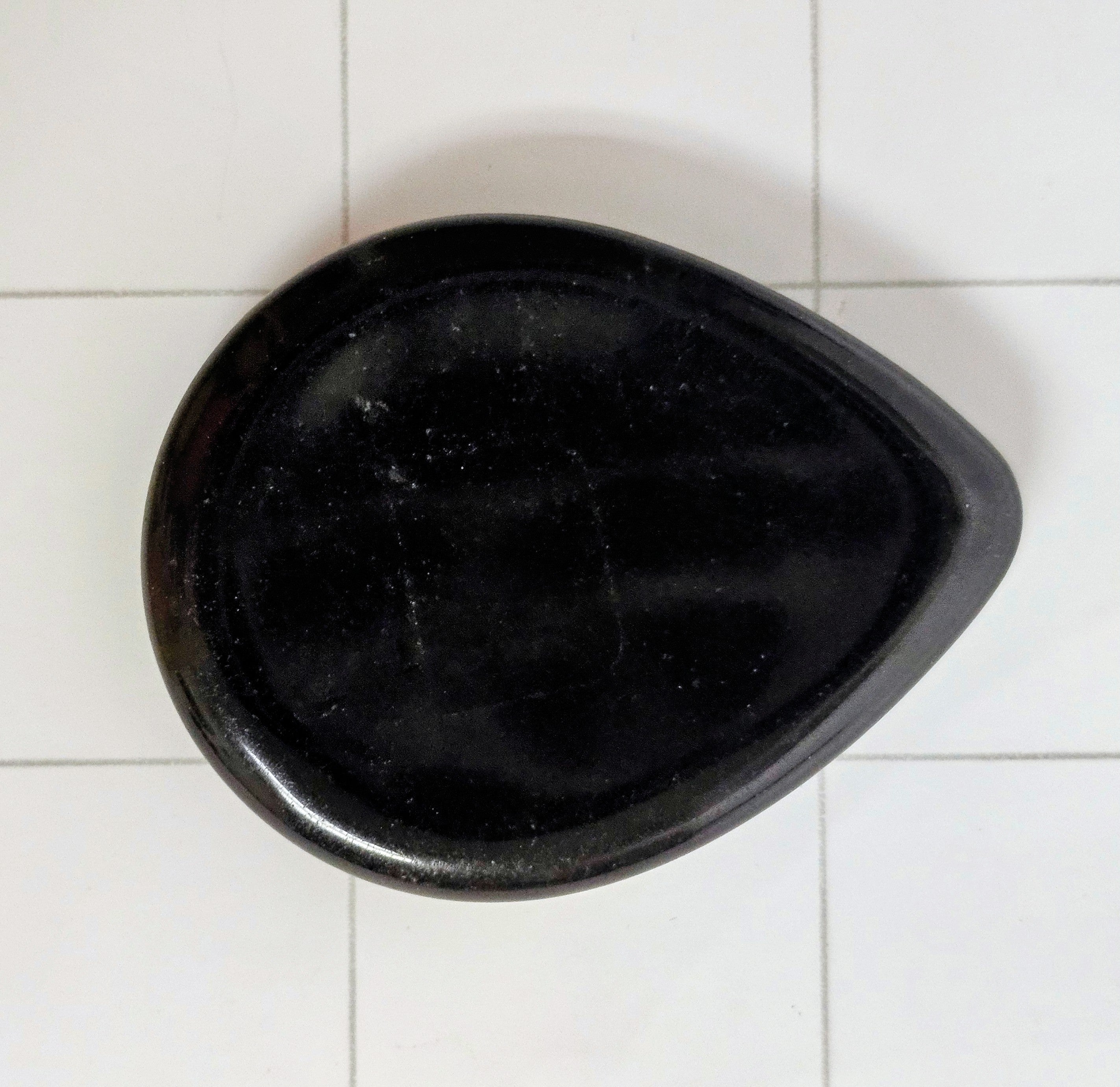 Obsidian Worry Stone