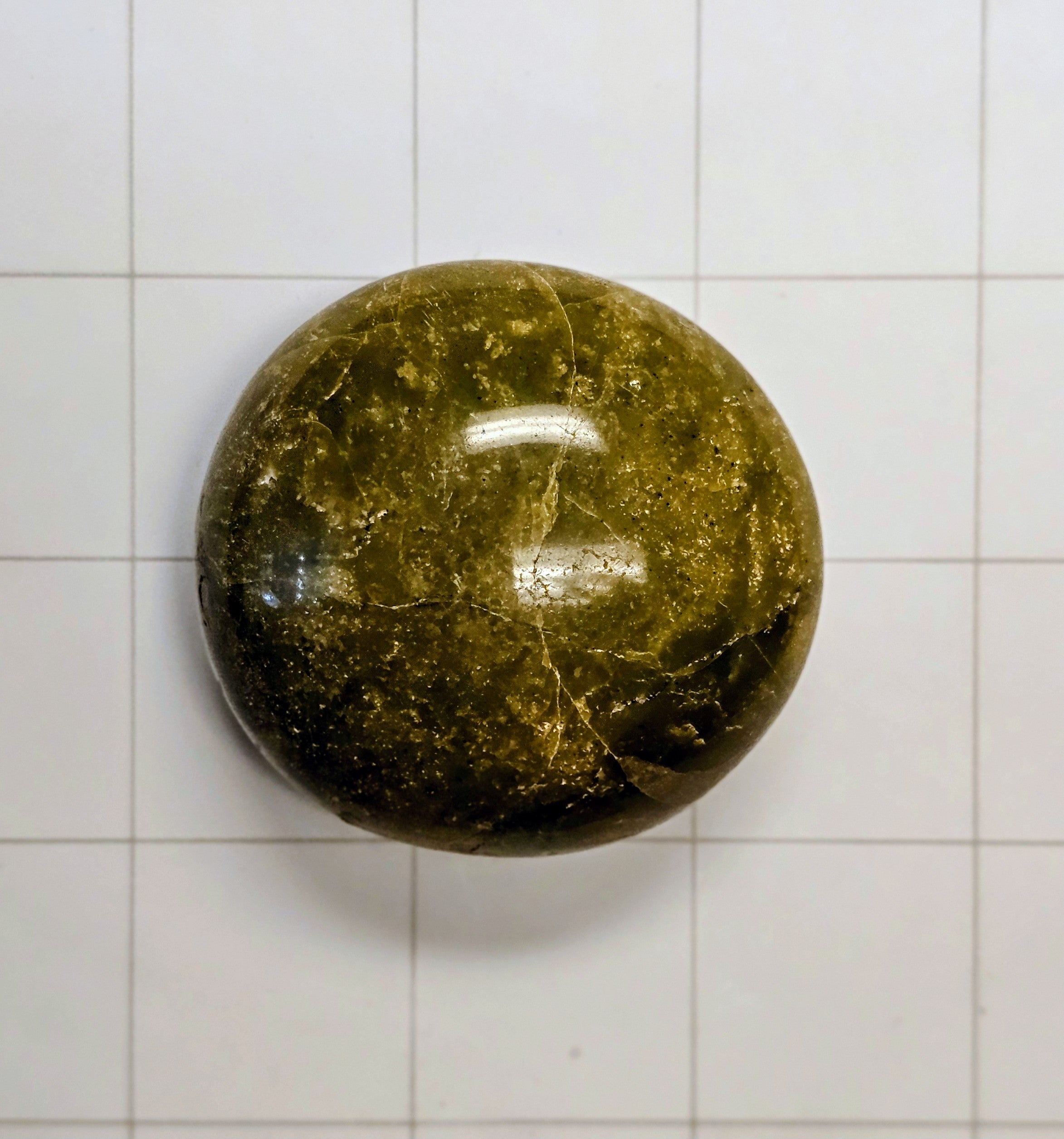 Green Opal Palm Stone