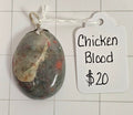 African Chicken Blood Pendant