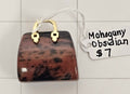 Mahogany Obsidian Collectible Purse