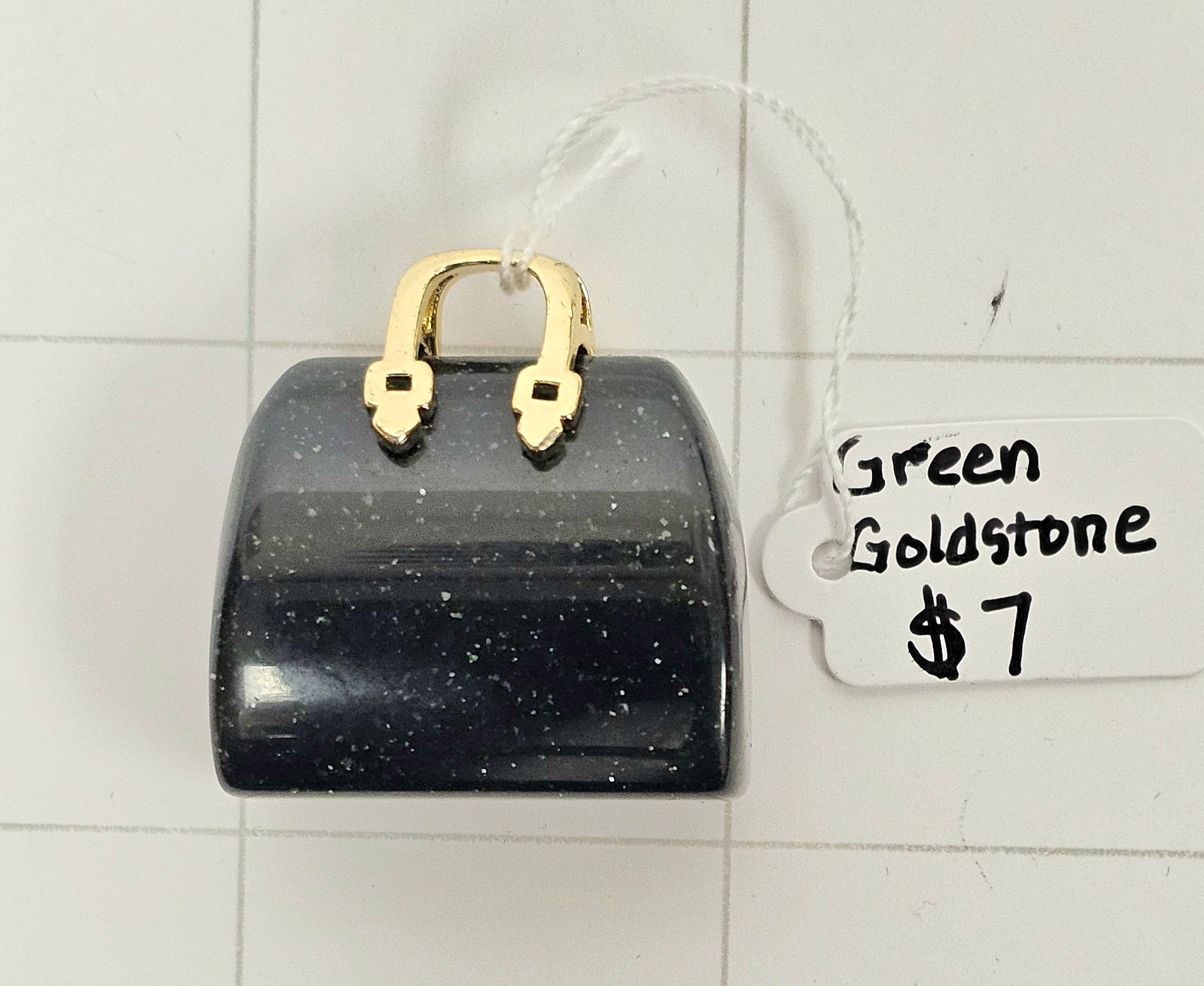 Green Goldstone Collectible Purse