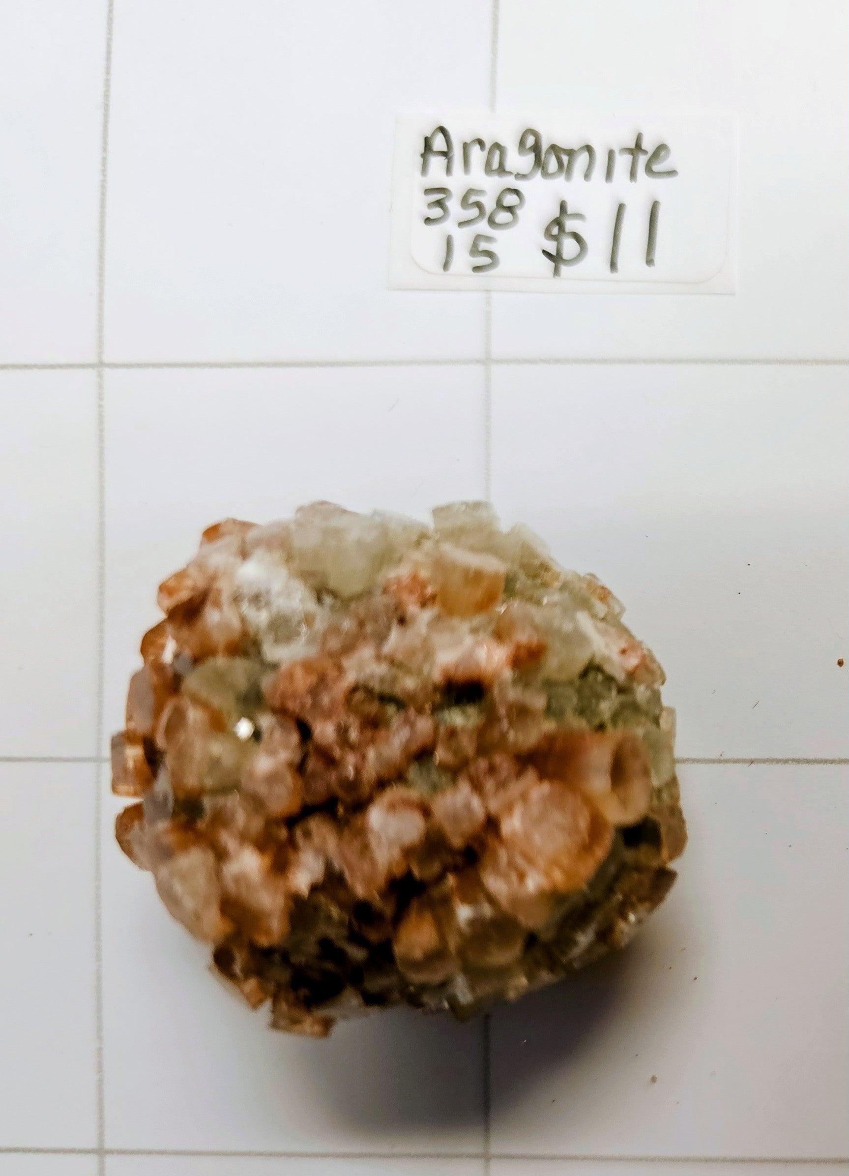 Aragonite Crystal Cluster