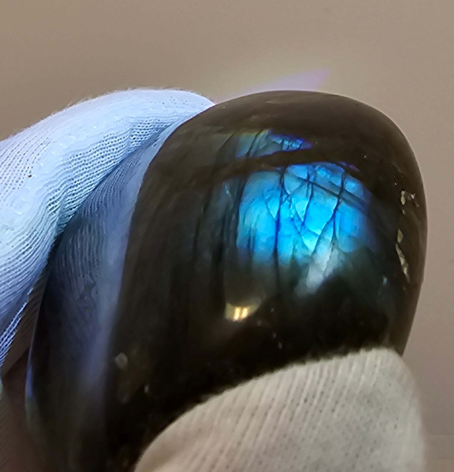 Labradorite Palm Stone