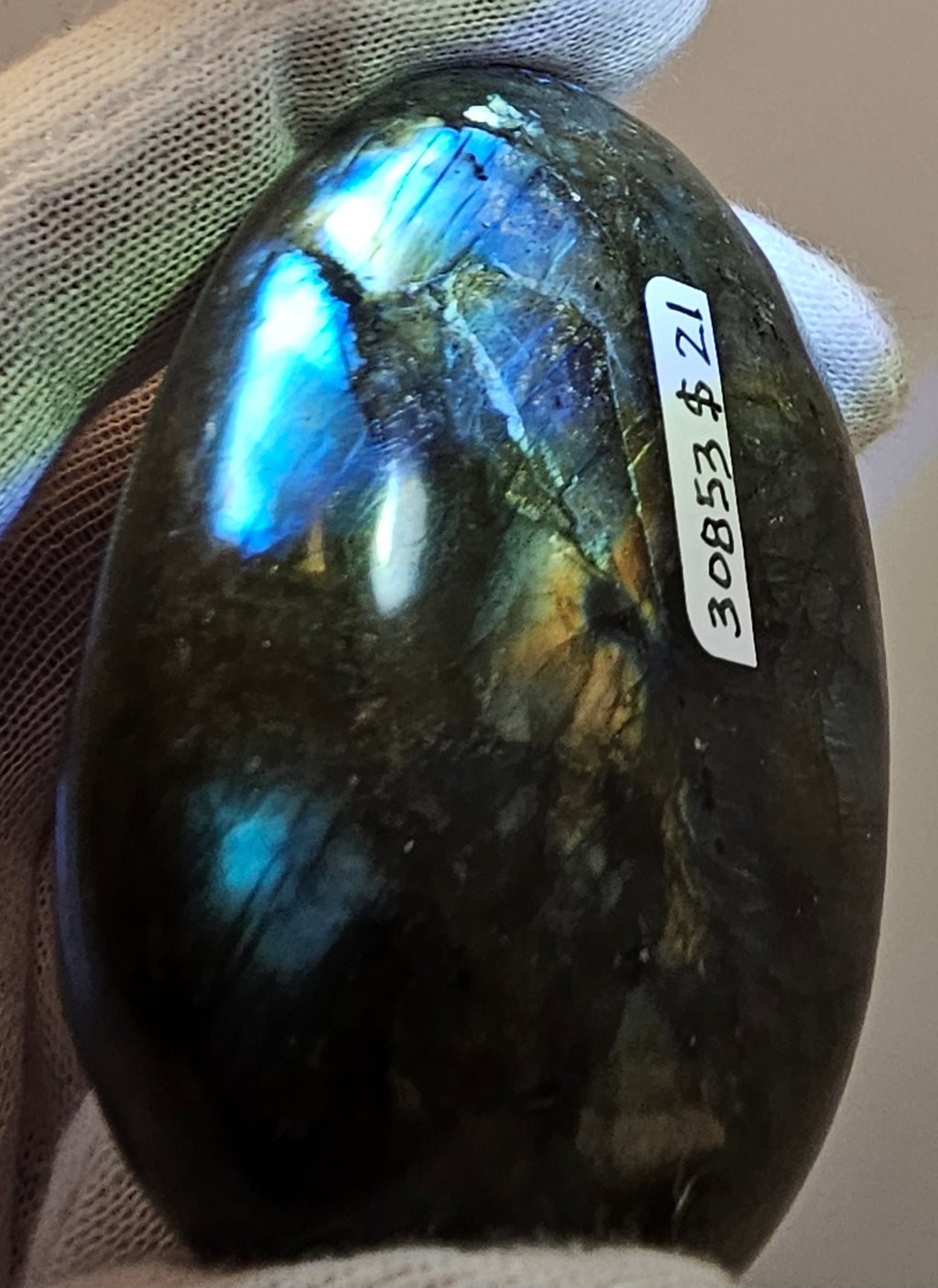 Labradorite Palm Stone