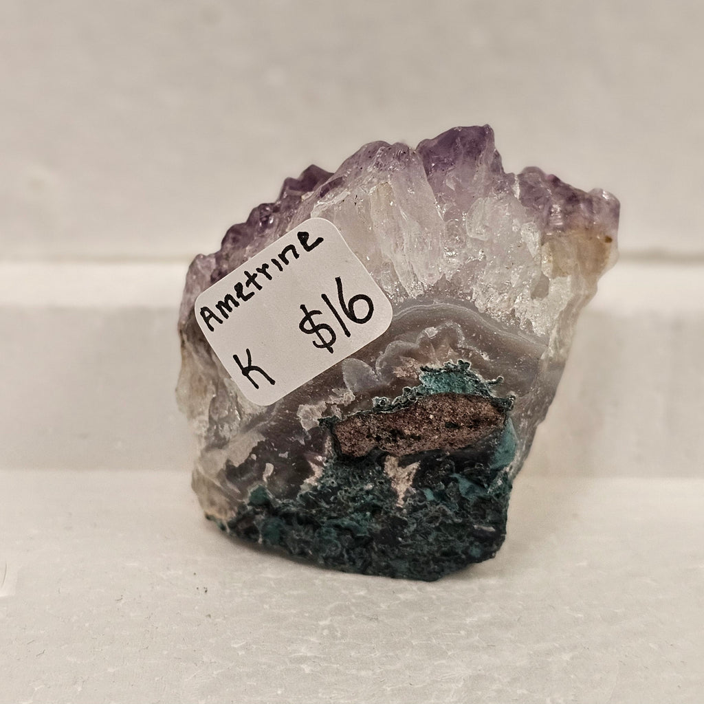 Beautiful small Ametrine Cluster