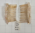Rose Quartz Haircomb
