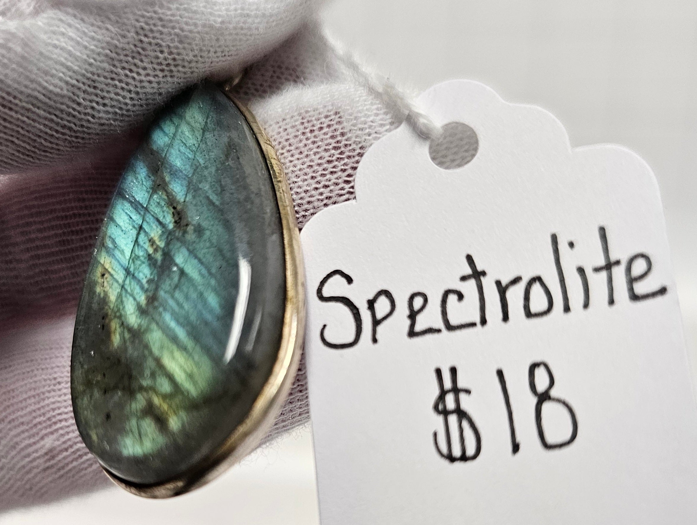Spectrolite (Labradorite) pendant