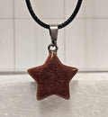 Goldstone Star Necklace