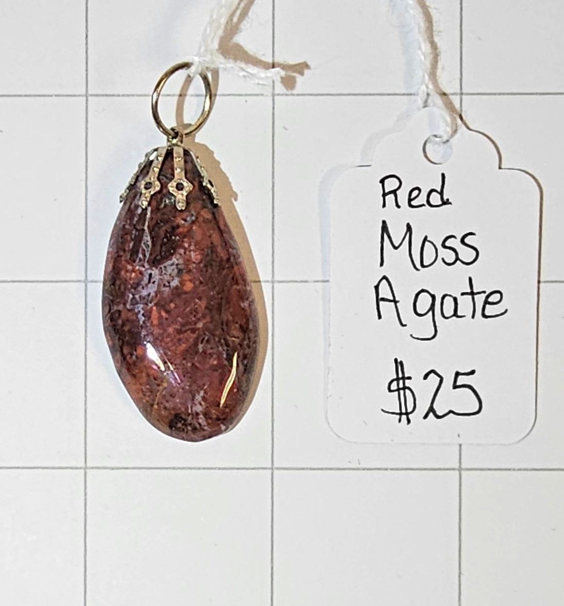 Red Moss Agate