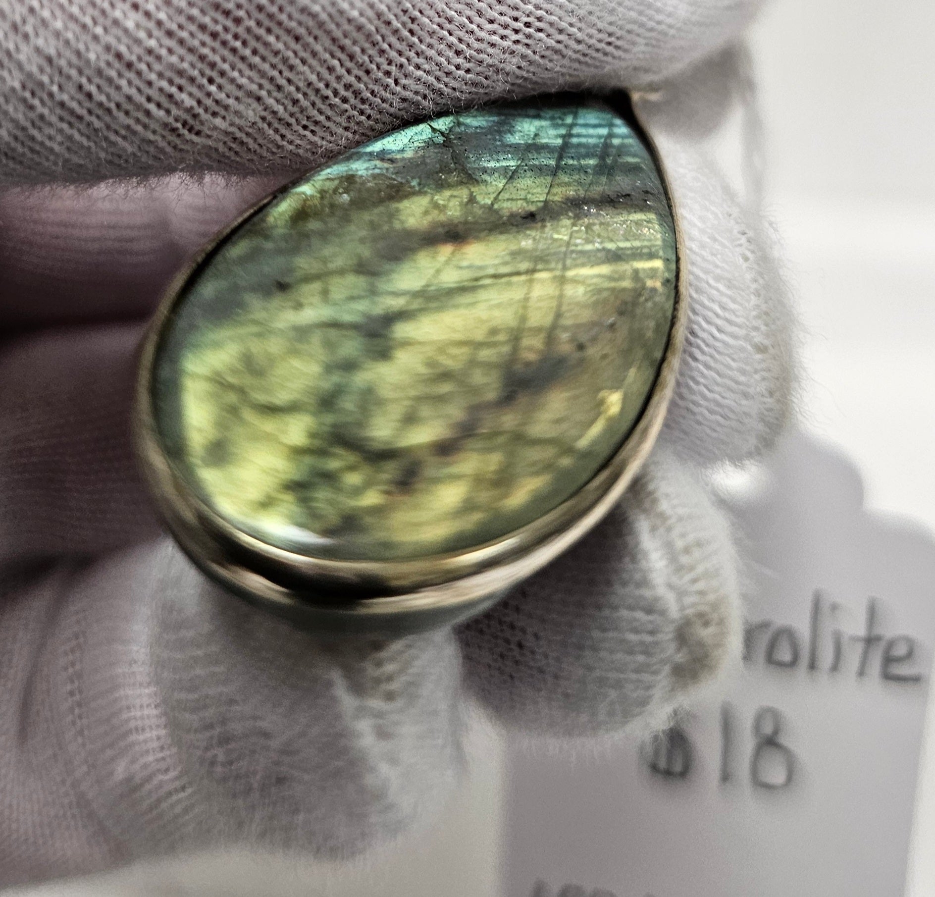Spectrolite (Labradorite) pendant