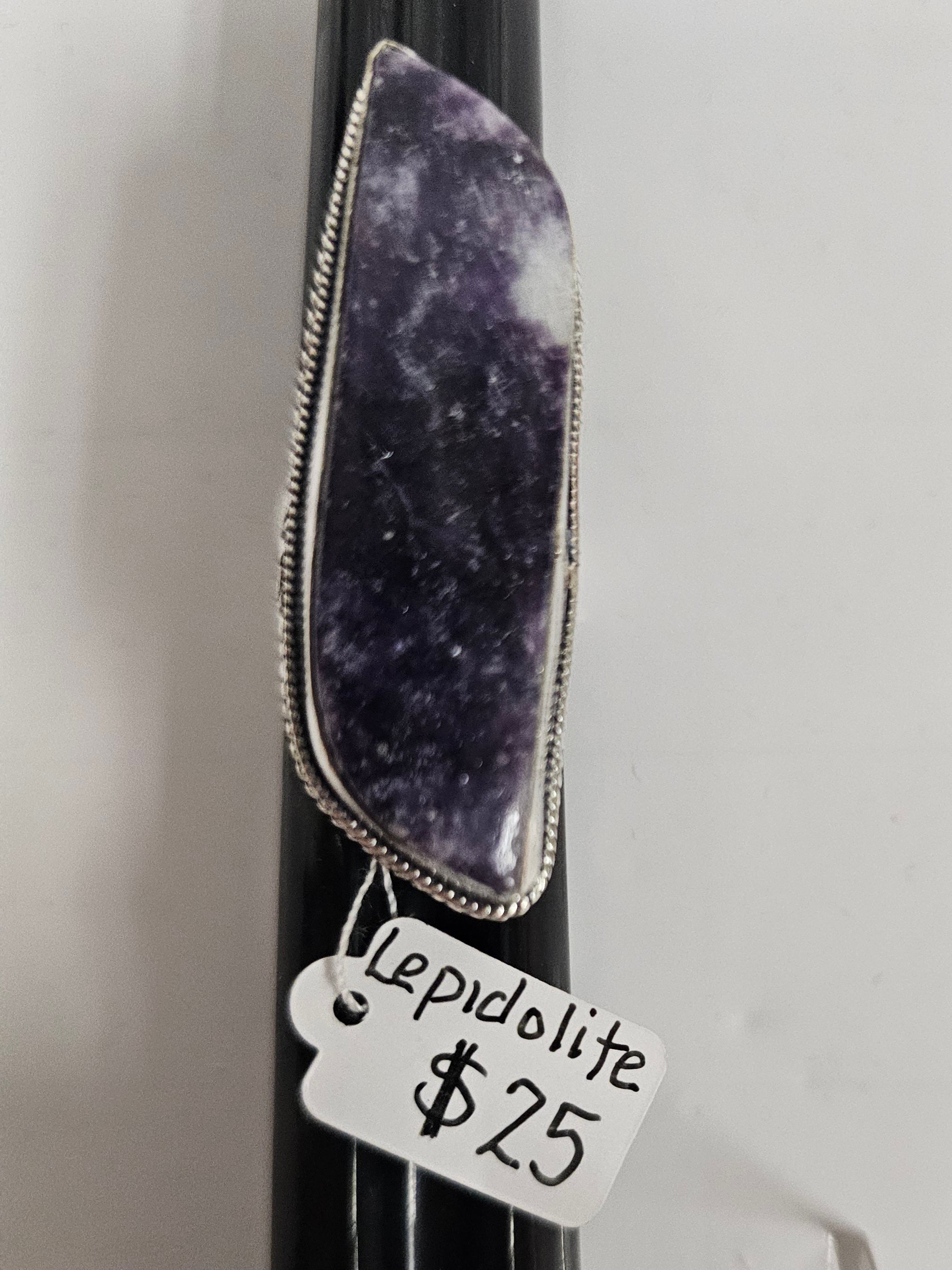 Lepidolite Ring