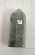 Green Strawberry Quartz obelisk