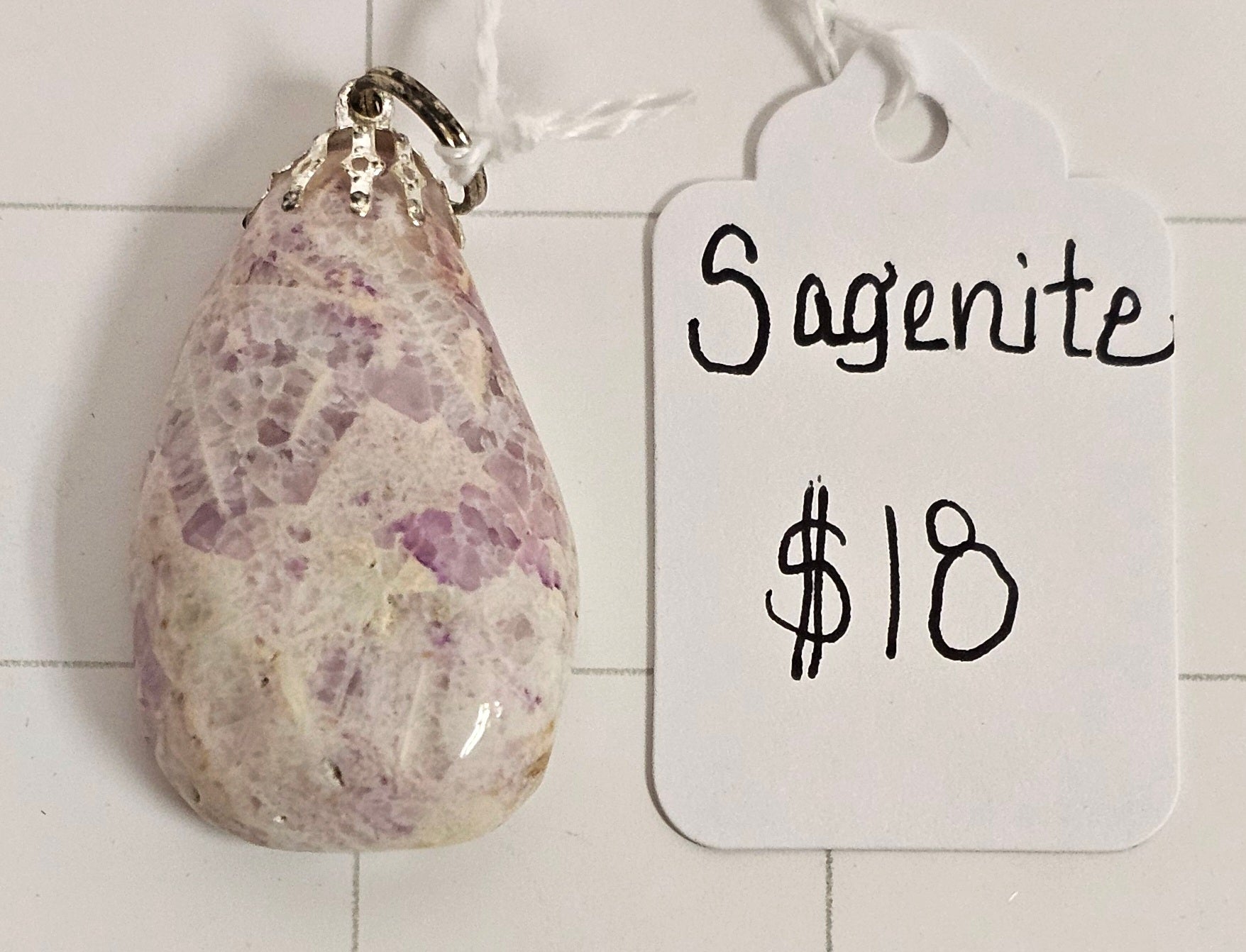 Sagenite pendant