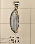 Blue Lace Agate Necklace