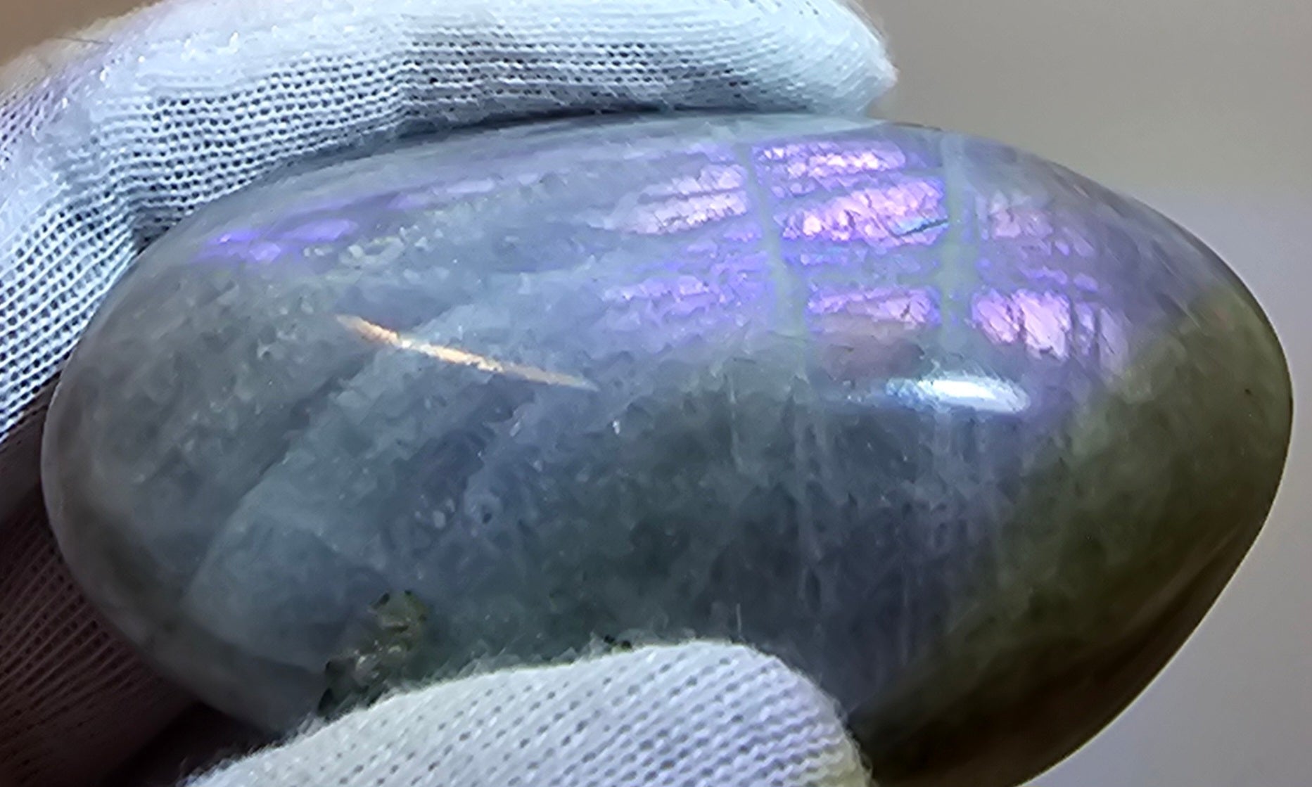 Labradorite Palm Stone