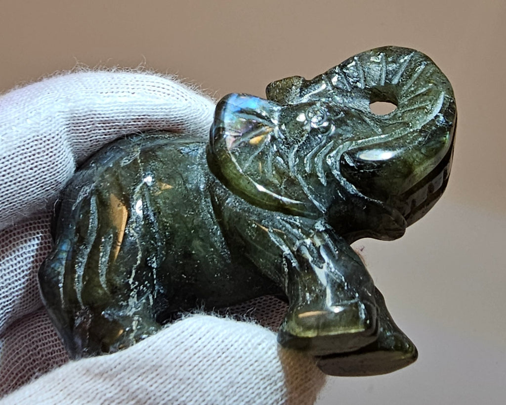 Labradorite Elephant