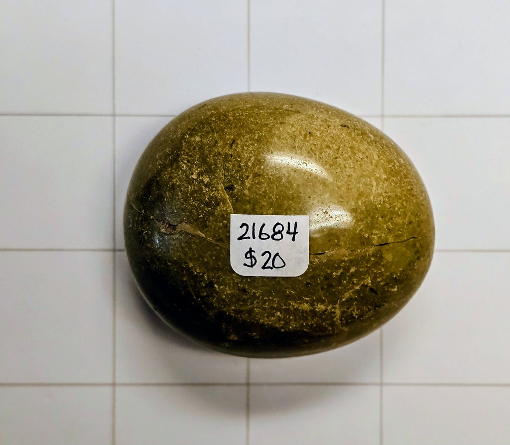 Green Opal Palm Stone
