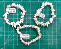 Howlite chip Bracelets