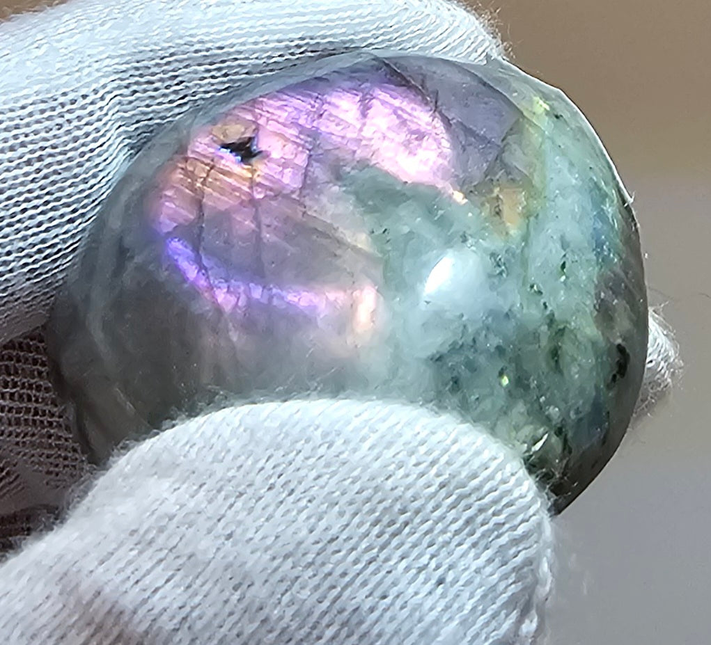 Labradorite Palm Stone