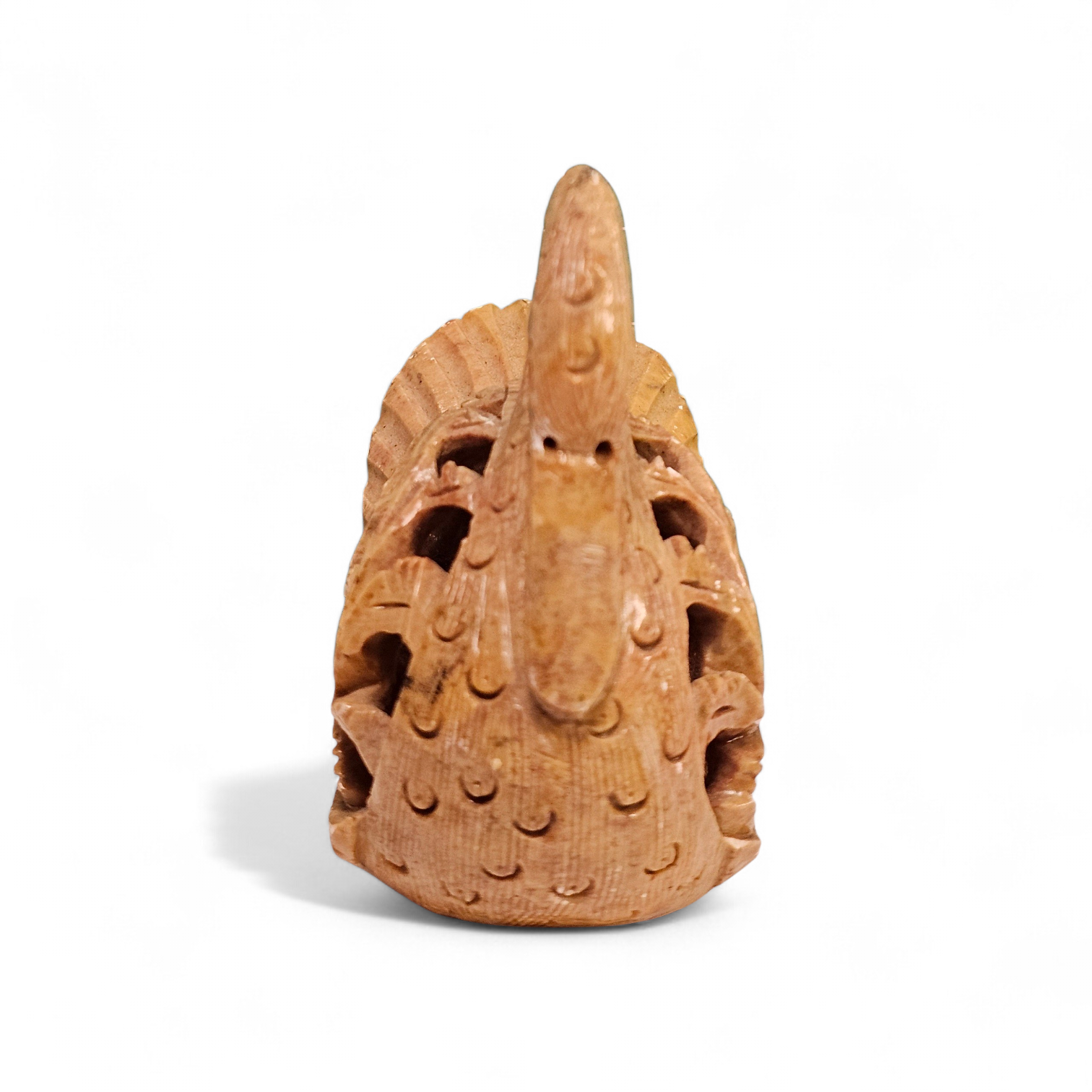 Soapstone mama Swan with her baby inside