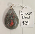 African Chicken Blood Pendant