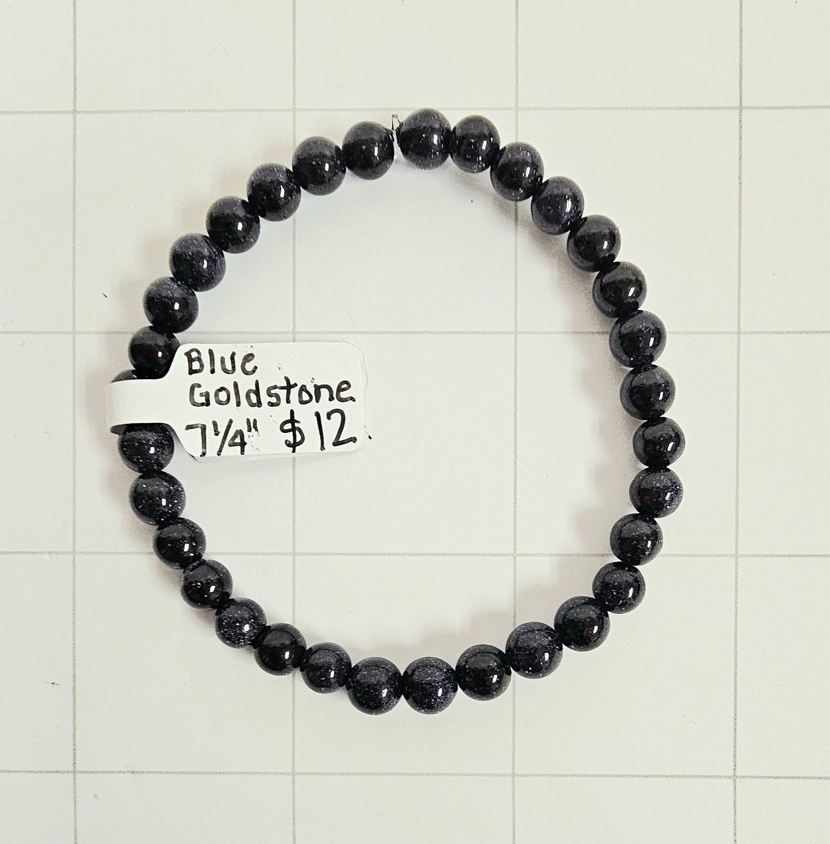 Blue Goldstone Bracelet