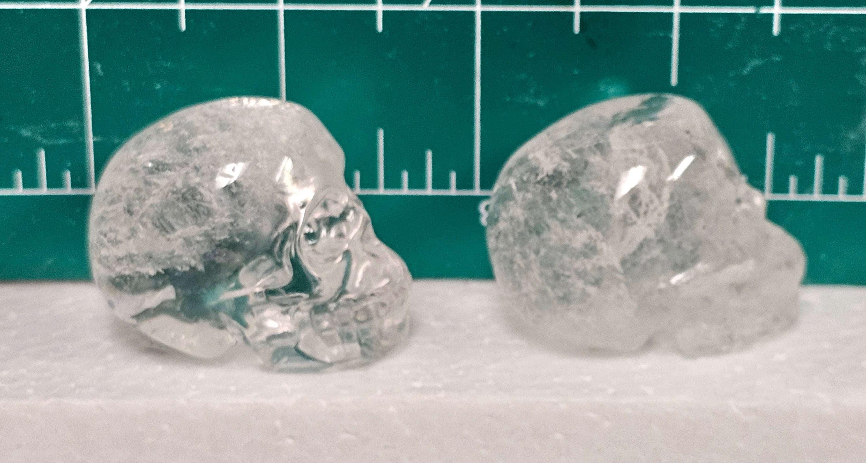 Crystal Quartz Skull