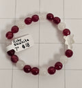 Ruby & Selenite Bracelet