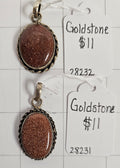 Goldstone Pendants
