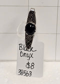 Black Onyx Tie Clip