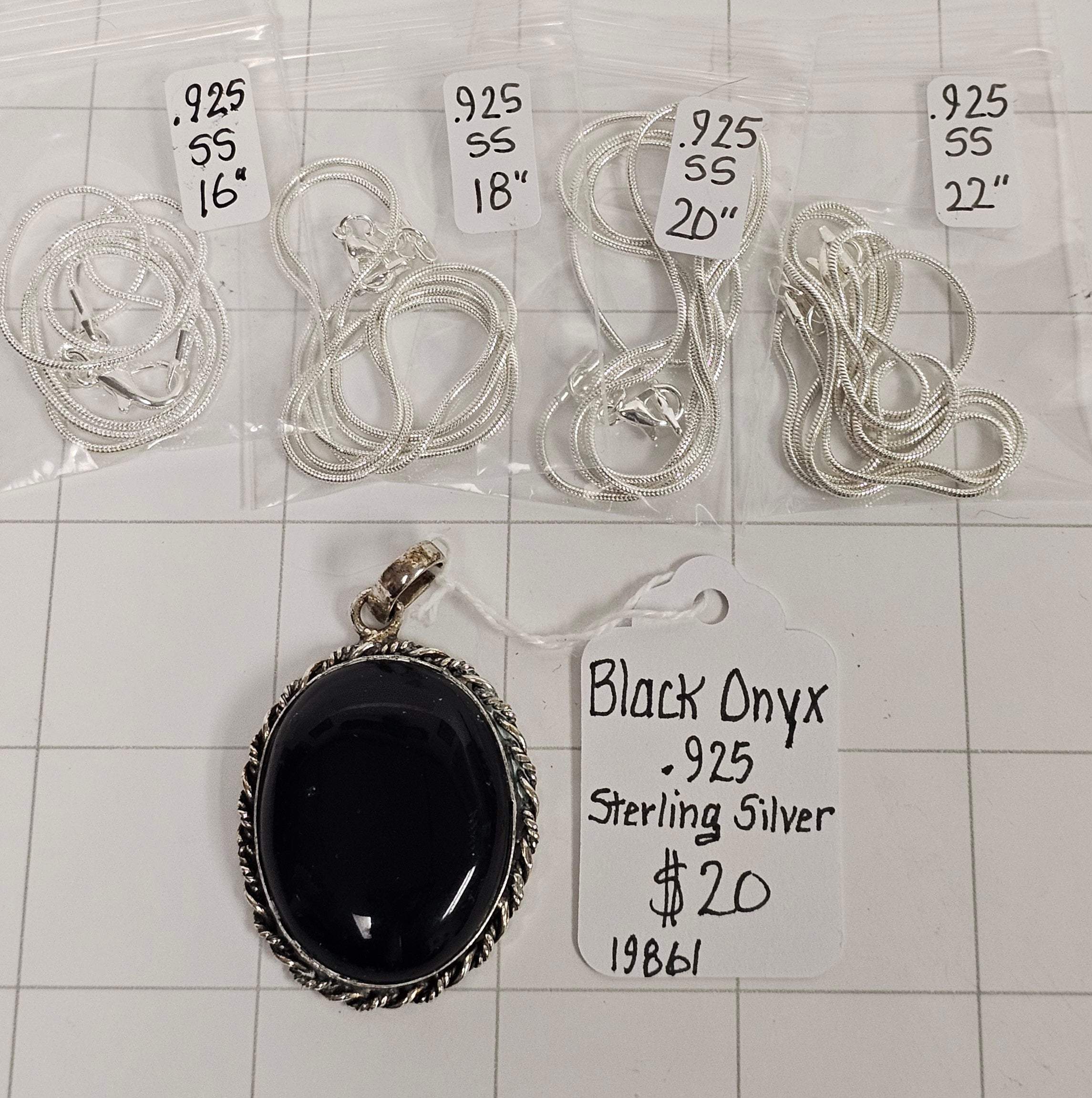 Black Onyx Necklace