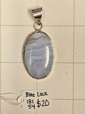 Blue Lace Agate Necklace