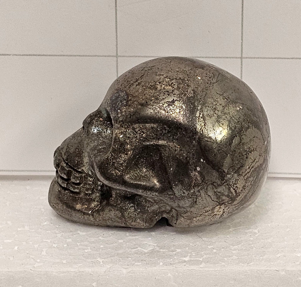 Pyrite Skull