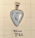 Blue Lace Agate Necklace