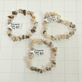 Botswana Agate chip Bracelets