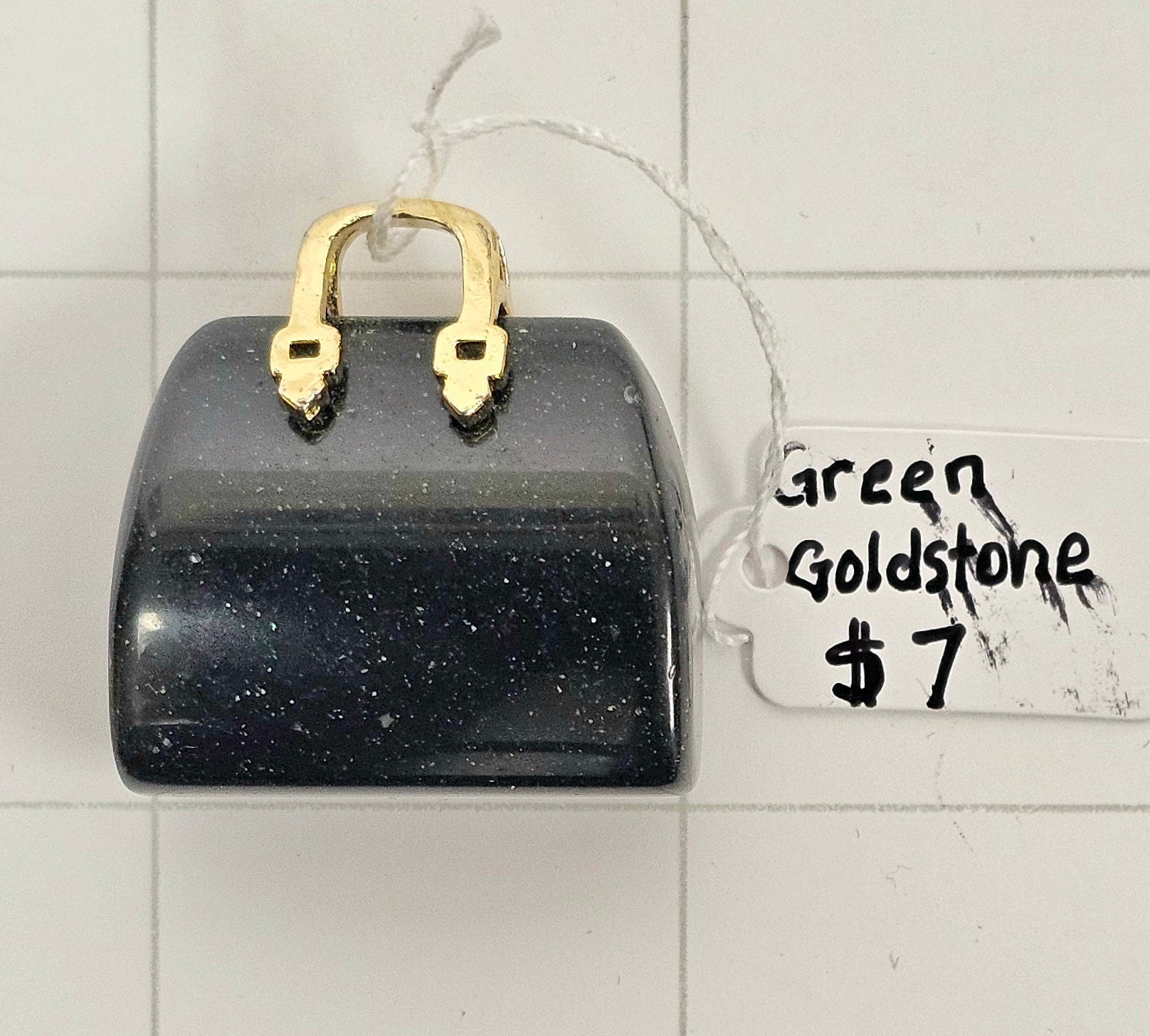 Green Goldstone Collectible Purse