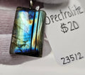 Spectrolite (Labradorite) pendant