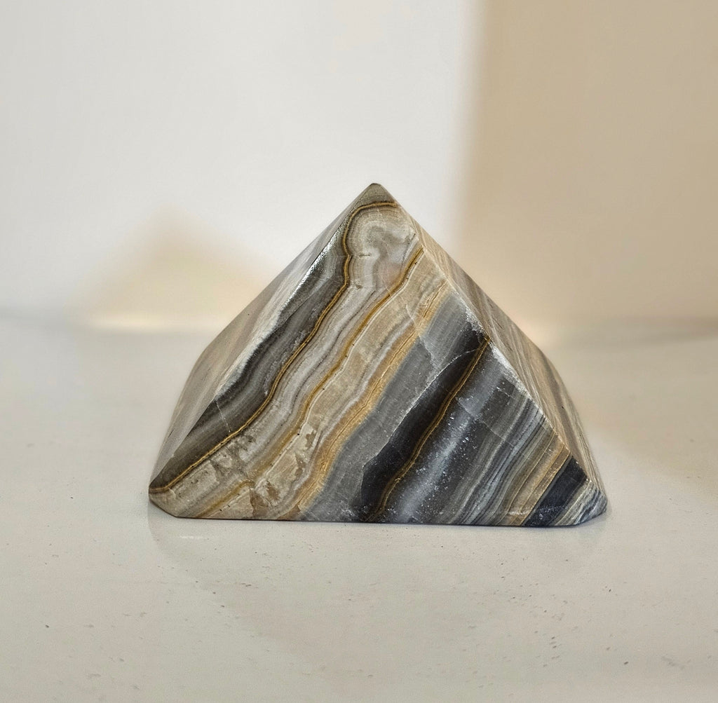Bumble Bee Jasper Pyramid