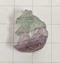 Fluorite "9 Tailed Fox" carving 1